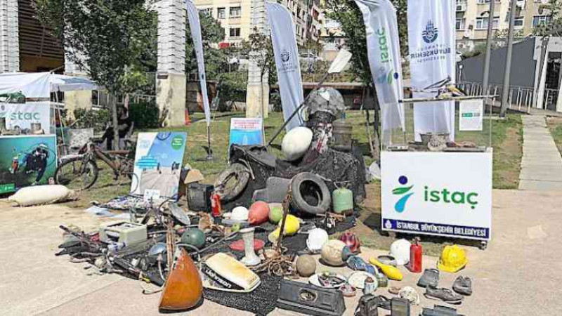 İstanbul’dan bin 864 ton çöp çıktı!