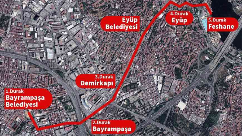 Bayrampaşa'ya tramvay