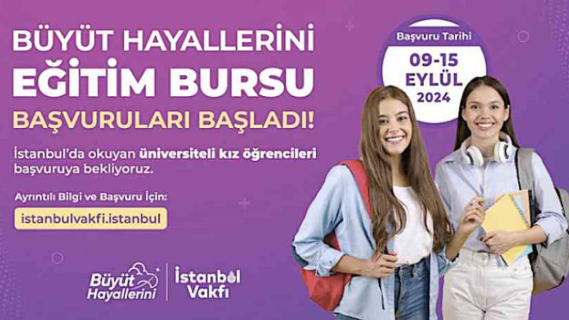 Burs başvuruları başladı