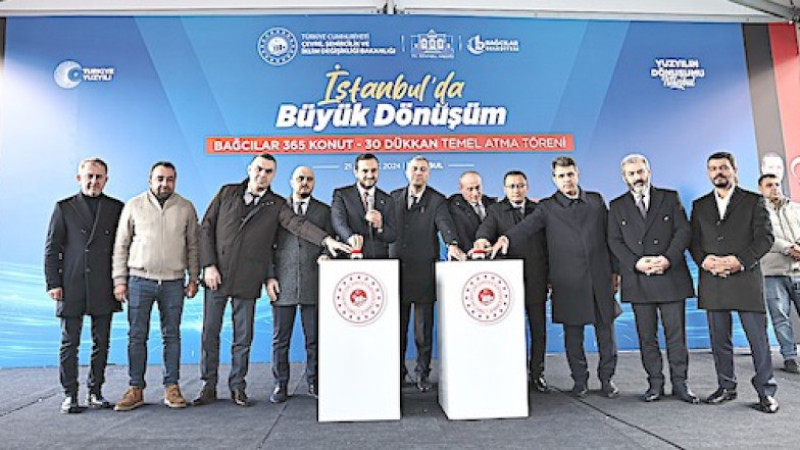 Bağcılar’da Ece Sitesi’nin Temeli Atıldı