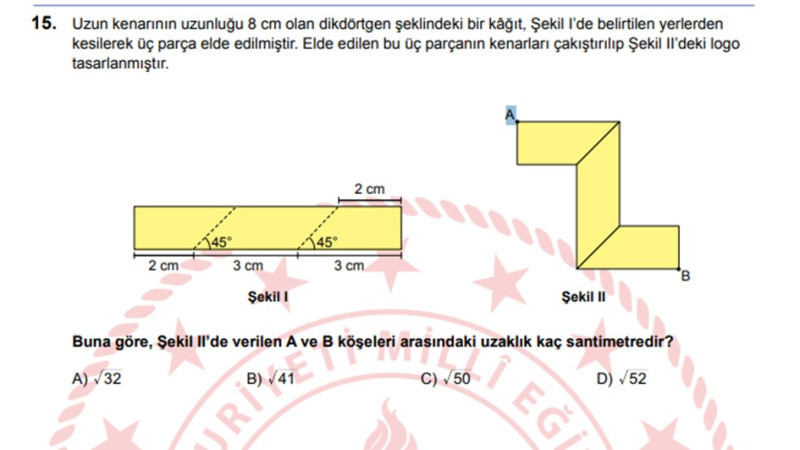 3 Doğru Seçenek mi Var ?