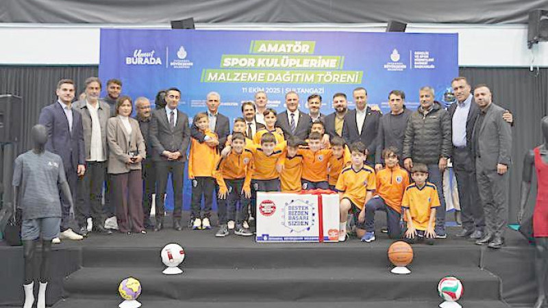 İBB’den Amatörlere Malzeme Desteği