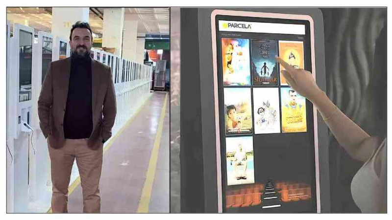 Parcela ile sinema salonlarında yeni nesil kiosklar