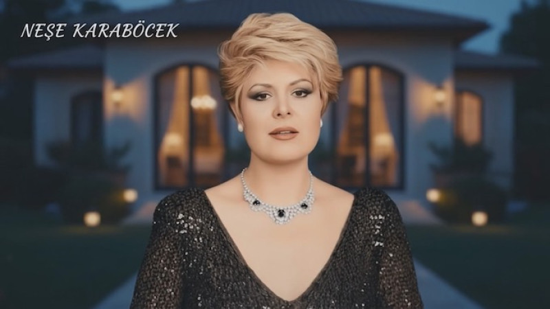 Neşe Karaböcek'de modaya uydu