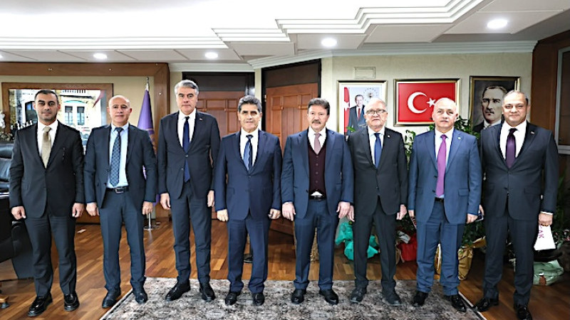 Yiğiner’e hayırlı olsun ziyareti